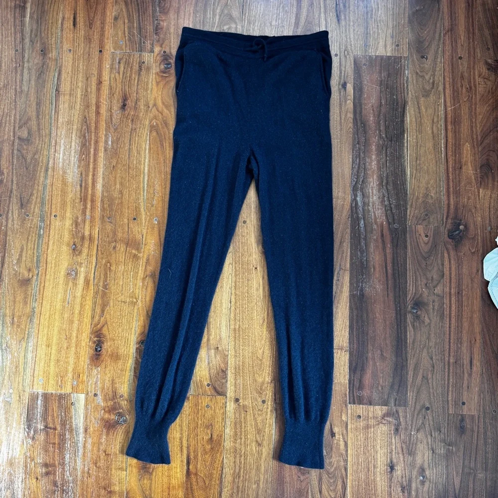 NAADAM Signature Cashmere Joggers Navy M - Picture 6 of 9